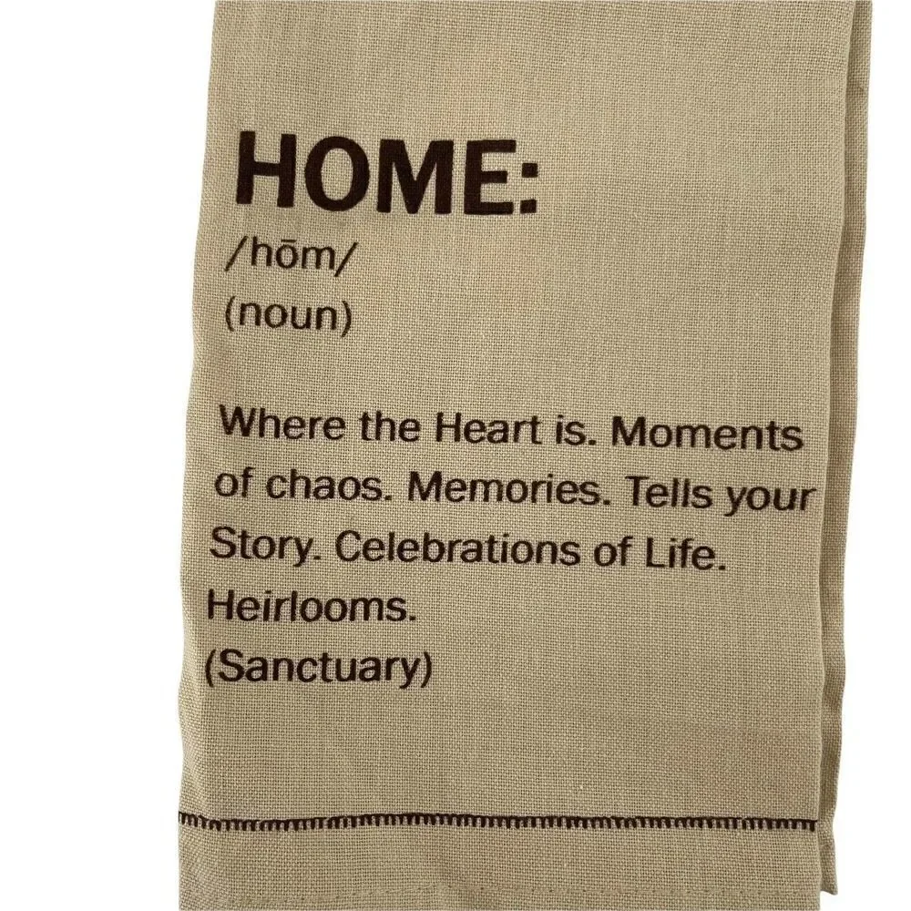 Park Designs Tea Towel Home Definition Kitchen New House Gift Farmhouse Chic New